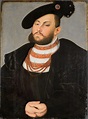 cda :: Paintings :: John Frederick I of Saxony, half-length, facing left