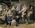 Johann Pestalozzi Painting by Granger - Pixels