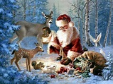 Wild Animal Christmas Wallpapers - Top Free Wild Animal Christmas ...