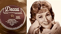 Connee Boswell - Tennessee - 78 rpm - Decca 29148 - 1954 - YouTube