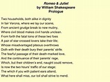 PPT - Romeo & Juliet by William Shakespeare Prologue PowerPoint ...