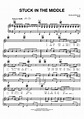 Stuck In The Middle" Sheet Music by Mika for Piano/Vocal/Chords - Sheet ...