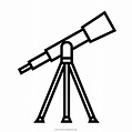 Dibujo De Telescopio Para Colorear - Ultra Coloring Pages