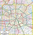 Mapas Detallados de Dallas para Descargar Gratis e Imprimir