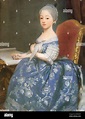 Maria Giuseppina Luigia di Savoia, future 'comtesse de Provence' Stock ...