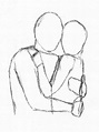 Draw People Hugging with These Four Easy Methods - Let's Draw Today ...