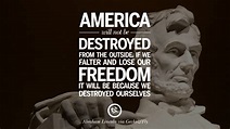 20 Greatest Abraham Lincoln Quotes on Civil War, Liberties, Slavery and ...