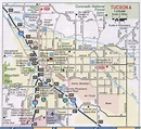 Printable Map Of Tucson Az - Printable Word Searches