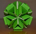 Kusudama Icosaedro Modulo Heinz Strobl ~ Arte Kusudama