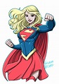 Supergirl by Luciano Vecchio | Supergirl comic, Comics girls, Dc comics art