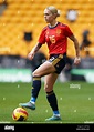 Spain's Maria Pilar Leon Cebrian during the Arnold Clark Cup match at ...