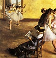 Ballet Class, the Dance Hall - Degas Edgar - WikiArt.org