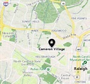 Cameron Village [Raleigh nbhd], North Carolina Area Map & More
