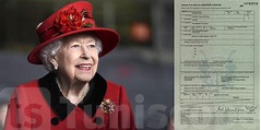 Le certificat de décès de la reine Elizabeth II dévoilé