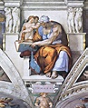 Michelangelo Buonarroti - Sistine Chapel, Sibyls and Prophets-12 Inch ...
