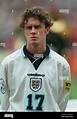 STEVE MCMANAMAN ENGLAND & LIVERPOOL FC 26 June 1996 Stock Photo - Alamy