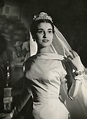 María del Carmen Franco Polo dresses as a bride, 1950. Campúa ...