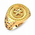 New Design Gold Ring For Men