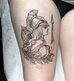Athena for Jenny! | Tatuajes de mitología, Tatuaje artemis, Tatuajes de ...
