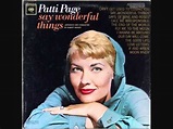 Days of Wine And Roses ＋1 / Patti Page - YouTube