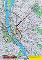 Budapest Attractions Map | FREE PDF Tourist City Tours Map Budapest 2024