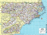 North Carolina Map Instant Download Printable Map, Digital Download ...