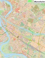 Deutschland Karte Mannheim