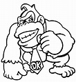 Dibujos de Donkey Kong de Mario Bros para Colorear para Colorear ...