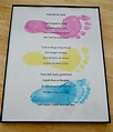Father's Day Footprints Poem - Lovebugs and Postcards