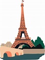 Eiffel Tower clipart. Free download transparent .PNG | Creazilla