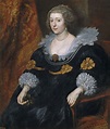 Van Dyck, retrato de Amalia de Sols Braunfels(1631-1632) Museo del ...