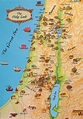 The map of the Holy Land | Oriente Original | Pinterest | Israel