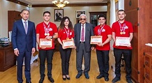Arif Pashayev, Rashad Nabiyev award TEKNOFEST Azerbaijan winners ...