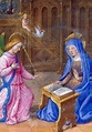 Libro de las Horas de Ana de Bretaña (s. XVI). | Anunciacion de la ...