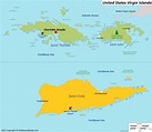 U.S. Virgin Islands Map | Detailed Maps of The United States Virgin ...