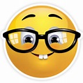 Emoji Nerd Emoticon Smiley Geek - Nerd Emoji Transparent Background ...