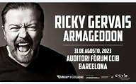 British comedian and stand-up comedian Ricky Gervais is coming to ...