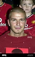 DAVID BECKHAM at a book signing in London in 2002 Stock Photo - Alamy