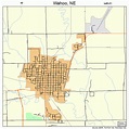 Wahoo Nebraska Street Map 3150965