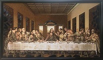 Art - Leonardo Da Vinci "The last Supper" made with Dominican Amber ...