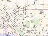 Montrose Map, Colorado