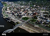 aerial photograph of Rock Island, Illinois Stock Photo - Alamy