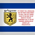 Psalms 137:5-6 If I forget you, Jerusalem, may my right hand forget its ...