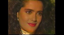 Teresa con Salma Hayek - promos y escenas de la novela del año 1989 ...