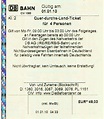 tickets log: Das Quer-durchs-Land-Ticket