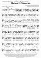 Memories - Violin (or Flute) By Maroon 5 - Digital Sheet Music For Lead Sheet,Sheet Music Single ...