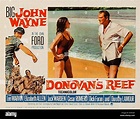 Donovan's Reef - John Wayne - Movie Poster Stock Photo - Alamy