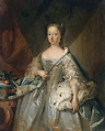 1753 Anna van Hannover by Johann Valentin Tischbein (Rijksmuseum - Amsterdam The Netherlands ...