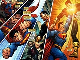 Superman vs. Black Adam wallpaper - Comic Art Community GALLERY OF ...