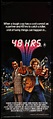 48 hrs (1982) Eddie Murphy, Nick Nolte | 1980s movie posters, 80s movie ...